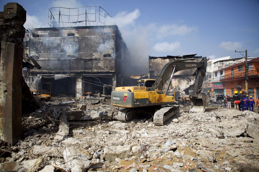 Explosión en República Dominicana