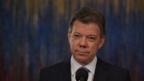 El presidente Santos inaugura la gran marcha por la paz en Colombia
