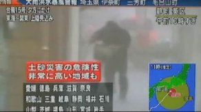 Tifón Roke azota Japón: 4 muertos