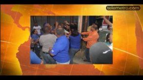 Trifulca en congresillo del PRD en el circuito 8-9