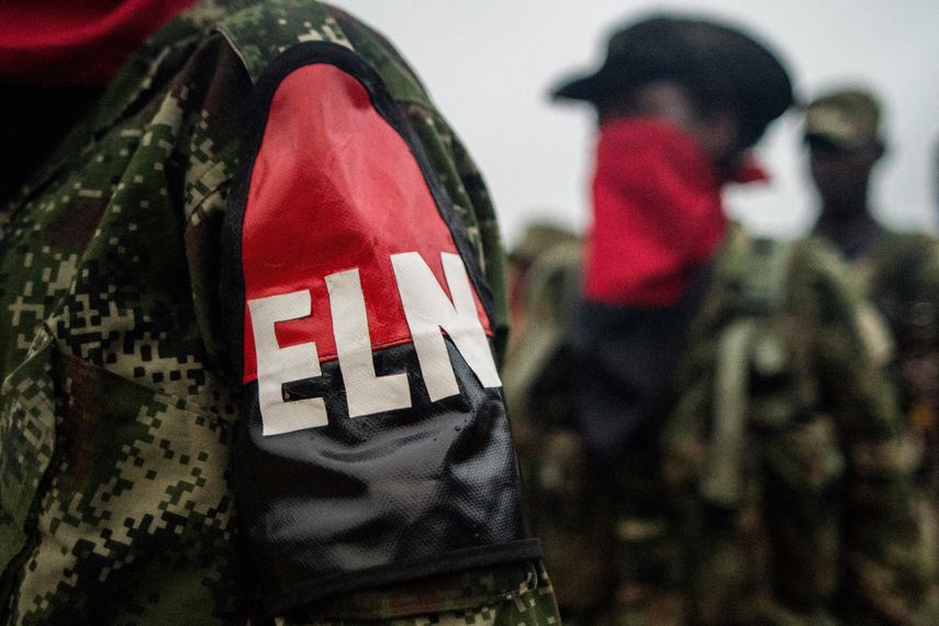 Miembros de la guerrilla del ELN﻿.