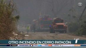 Se registra otro incendio en Cerro Patacón