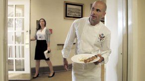 Obama asiste a la boda de su chef