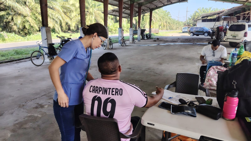 Trabajadores participan en programa de vigilancia médica de la CSS.&nbsp;