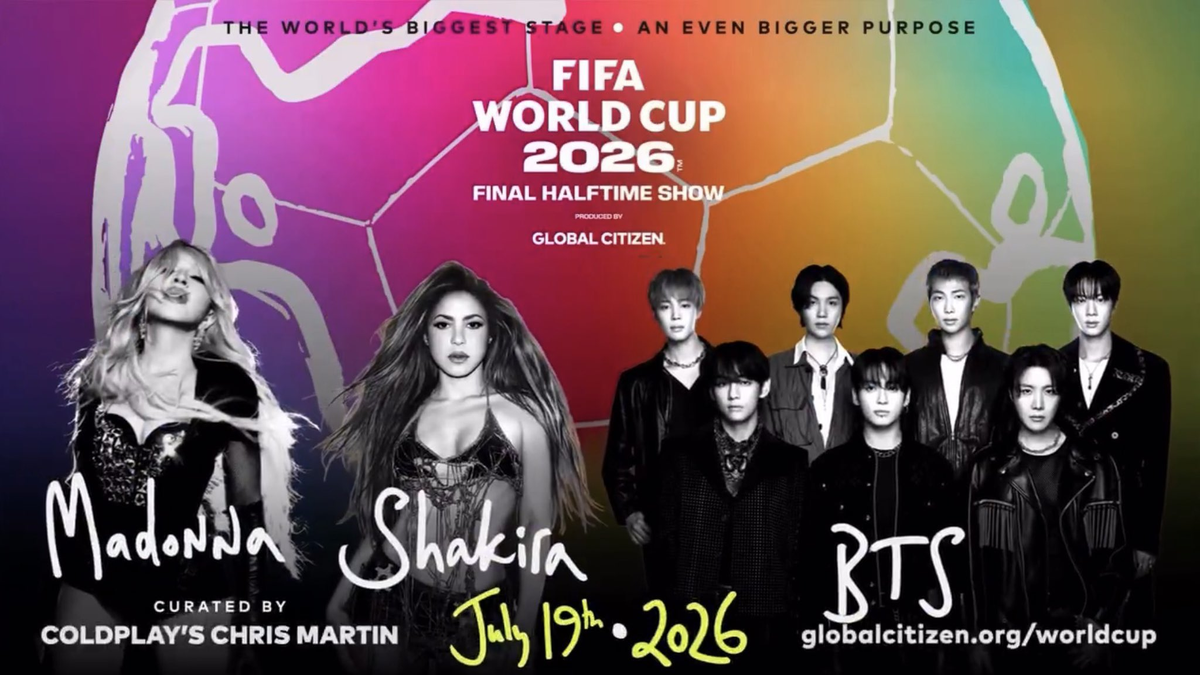 Shakira, Madonna y BTS encabezarán el primer show de medio tiempo Shakira, Madonna y BTS encabezarán el primer show de medio tiempo