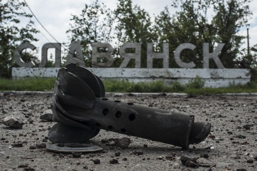 Los residentes de Slovyansk se preguntan -algunos con esperanza