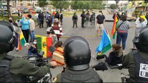 Bloquean rutas durante manifestación contra gobierno de Bolivia