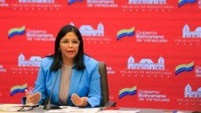 La vicepresidenta de Venezuela, Delcy Rodríguez.