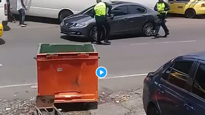 Hallan vehículo implicado en fuga e intento de atropello a unidades policiales en La Chorrera