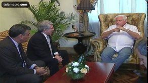 Martinelli plantea al presidente del Atlético escuela de fútbol en Panamá
