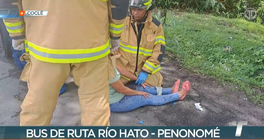 Accidente en la Vía Panamericana en Penonomé resulta en 12 heridos