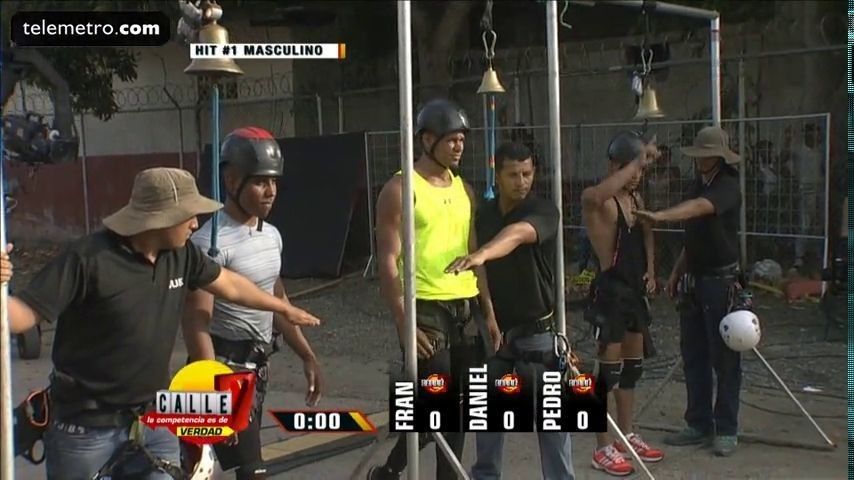 Calle 7 Panamá - Competencia 1 hombres hit 2 Feb 13