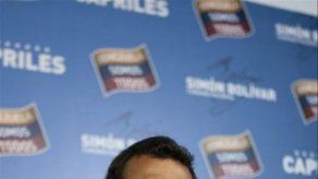 Capriles dice que el Gobierno que asume es mientras tanto