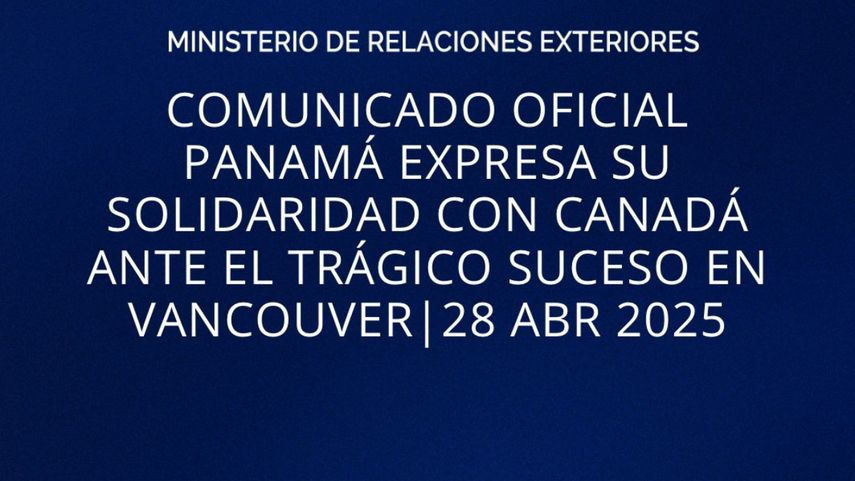 Cancillería expresa sus condolencias tras el trágico atropello ocurrido en Vancouver