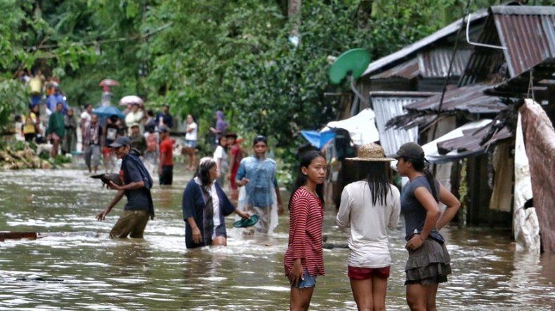 Filipinas: Tormenta de lento avance causa más de 30 muertos