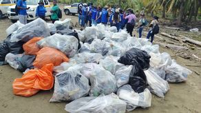 MiAmbiente recolecta 212 toneladas de desechos MiAmbiente recolecta 212 toneladas de desechos