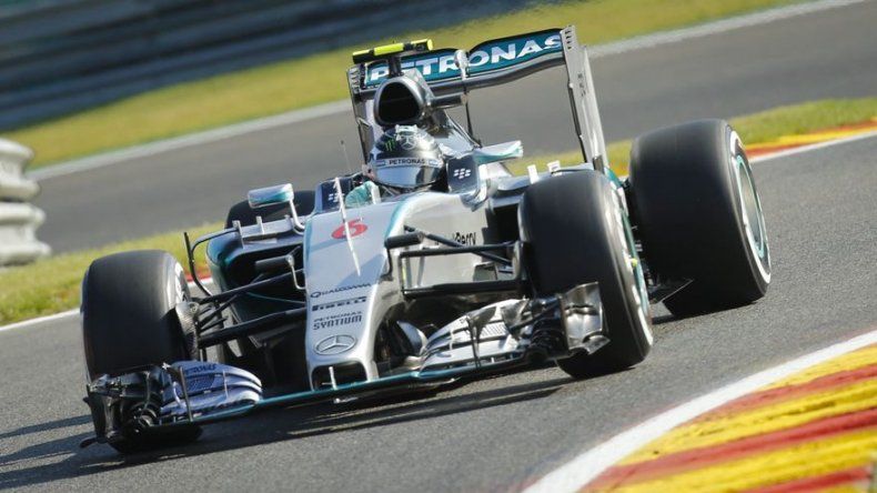 Rosberg, el más rápido en los primeros entrenamientos del GP de Bélgica