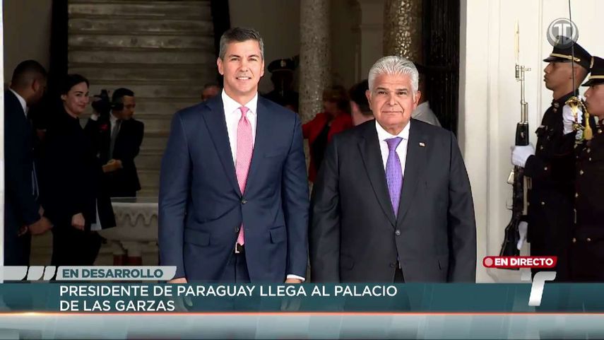 Presidente Mulino se reúne con su homólogo de Paraguay
