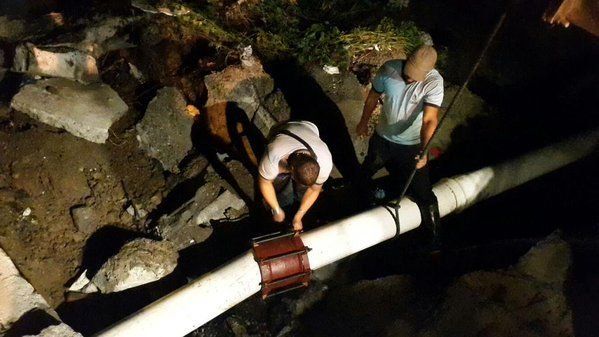 Daño en tubería afecta suministro de agua en Cerro Viento y áreas aledañas