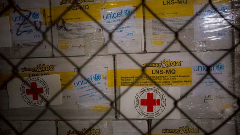 Venezuela recibió otro envío de ayuda humanitaria de la Cruz Roja
