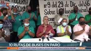 Transportistas de Colón se manifiestan en contra del acuerdo logrado en la mesa del transporte