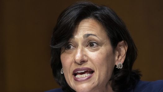 La doctora Rochelle Walensky, directora de los CDC.