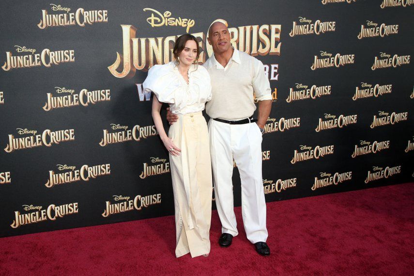 Dwayne Johnson y Emily Blunt volverán a Jungle Cruise