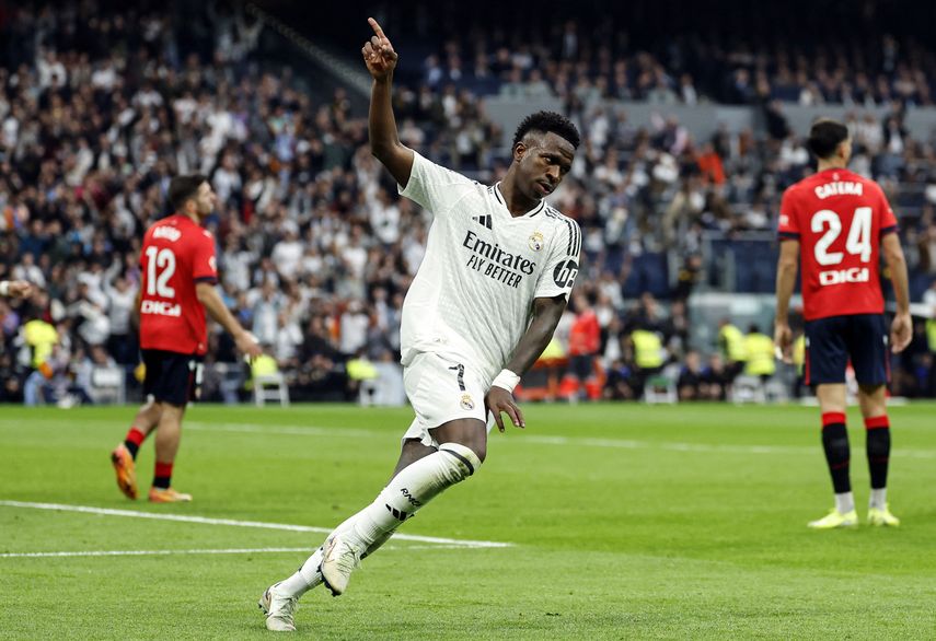 El Real Madrid sale de la crisis con triplete de Vinicius pero pierde a Militao.