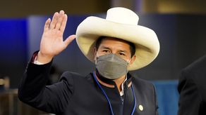 El presidente de Perú, Pedro Castillo.﻿