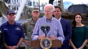 Biden apela a la unidad en Florida tras el paso del huracán Ian
