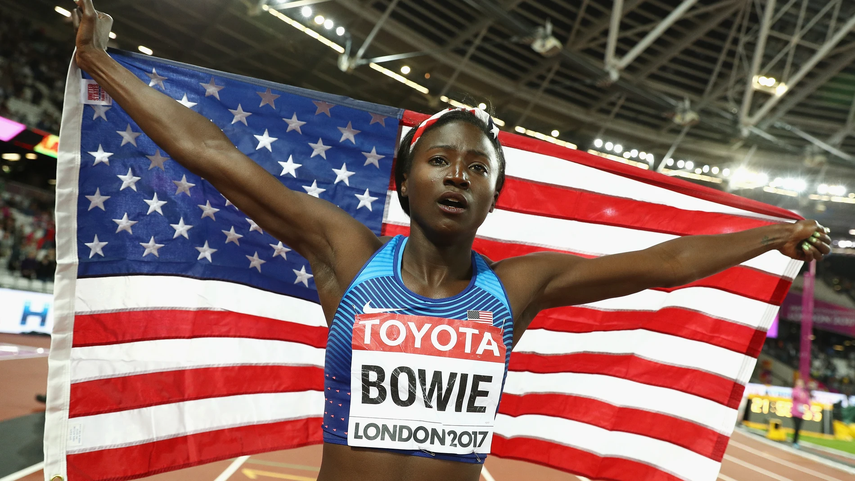 La atleta Tori Bowie falleció por complicaciones en su embarazo.