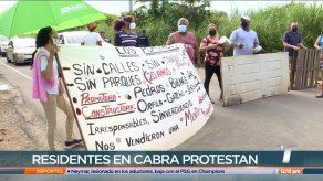 Residentes de Panamá Este protestan por mal estado de las calles