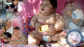 Colombia: Bebé obeso gana atención