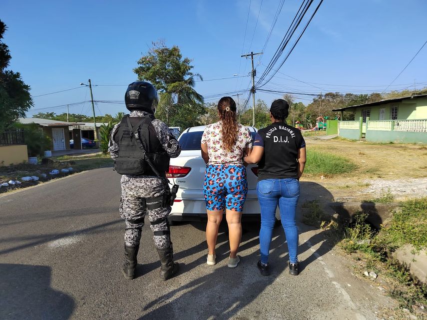 capturan a la mujer en Panamá Este