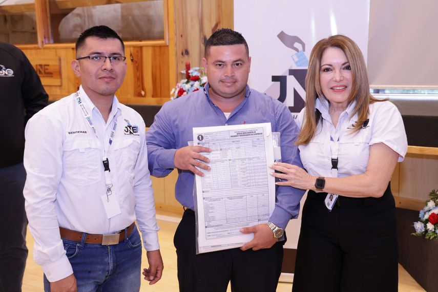 La Junta Nacional de Escrutinio aún espera actas para proclamar a José Raúl Mulino.