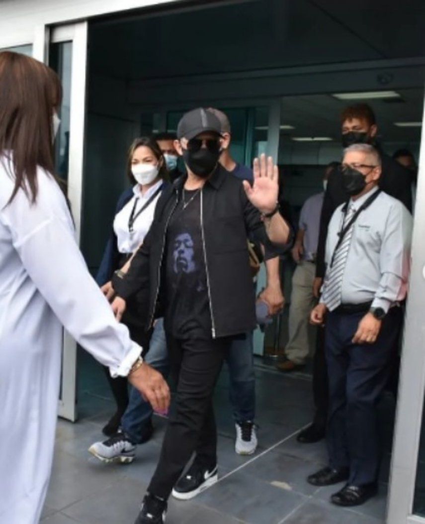 Alejandro Sanz ya en Panamá, listo para su concierto este martes