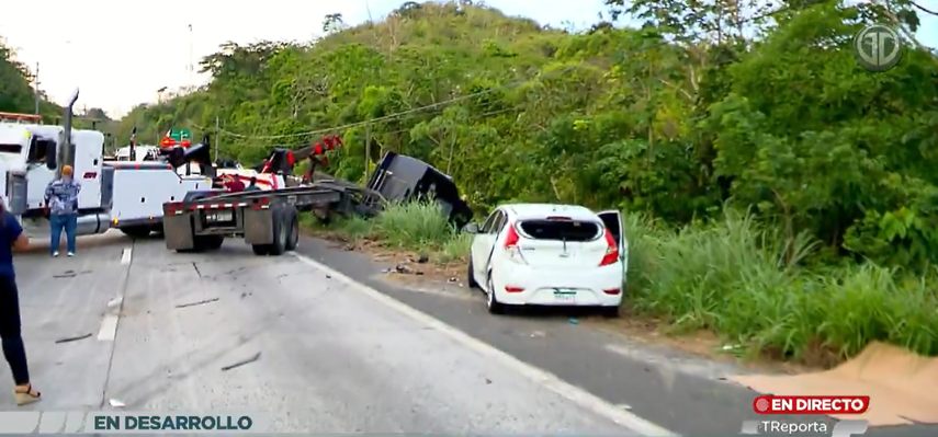Accidente de tránsito en la vía Centenario.