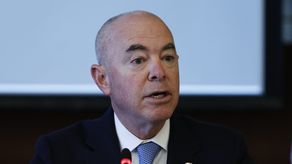 El secretario de Seguridad Nacional (DHS, en inglés) de Estados Unidos, Alejandro Mayorkas.