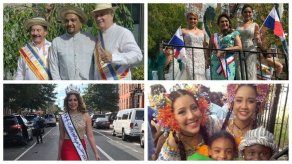 Dorindo Cárdenas y Ulpiano Vergara homenajeados durante parada en Brooklyn