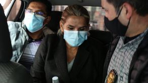 La expresidenta de Bolivia, Jeanine Áñez.