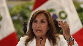 La presidenta de Perú, Dina Boluarte.