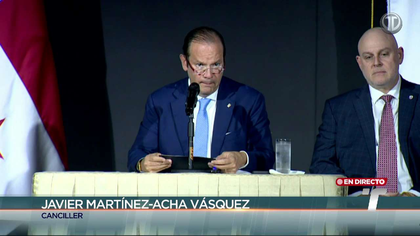 Canciller Javier Martínez - Acha.