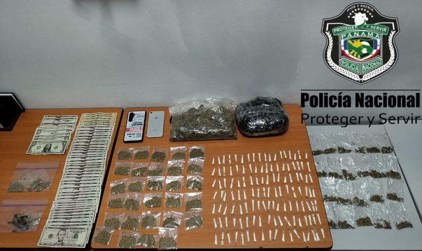 Policía decomisa presunta droga en operación en Curundú