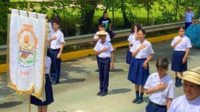 Realizan el esperado desfile en honor a los 506 años de Panamá La Vieja.