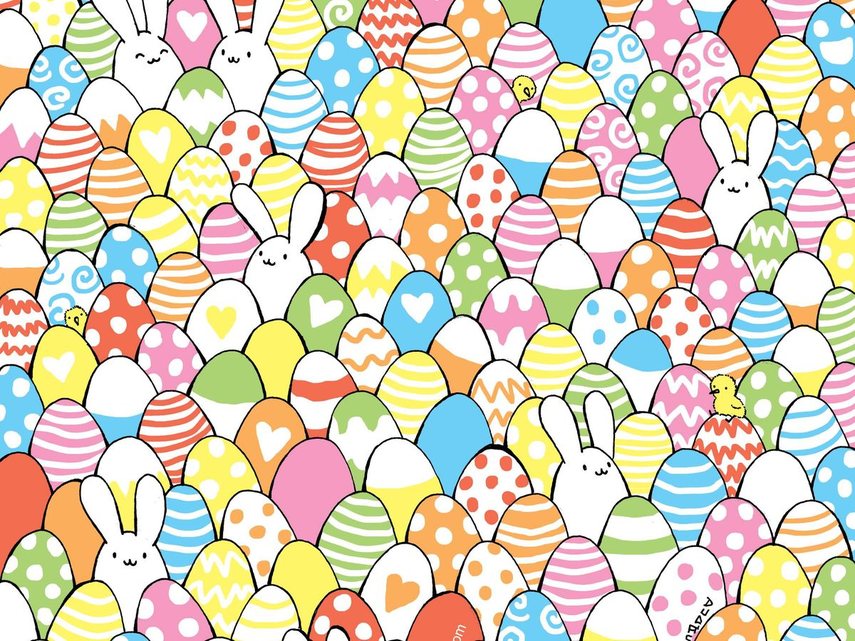 Acertijo visual: Encuentra los tres huevos blancos que hay ocultos en la imagen