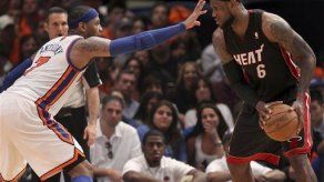 El Heat vence 93-85 a Knicks y asegura el título de su división