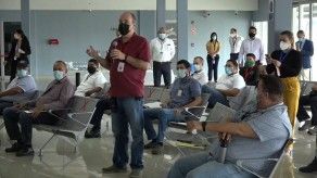 Realizan reunión de bioseguridad aeroportuaria, se preparan para el reinicio de actividades