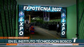 Estudiantes desarrollan proyectos científicos en Expotecnia 2022