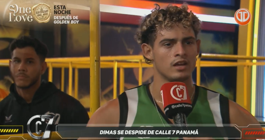 Calle 7 Panamá: Dimas sale del campo de batalla