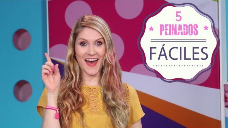 Sin complicaciones... 5 peinados fáciles para ti